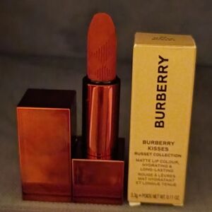 Burberry Kisses Matte Lip Colour Russet Collection NEW Hydrating Lipstick